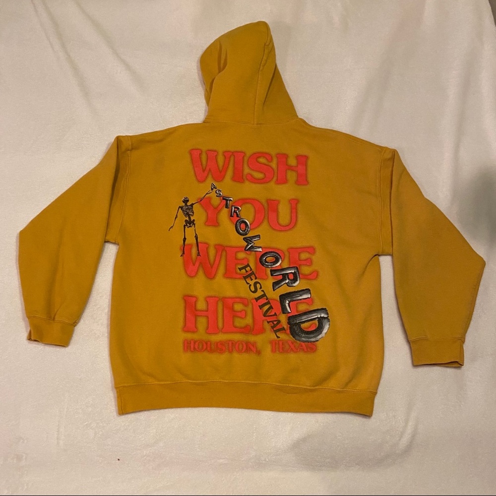 ASTROWORLD TRAVIS SCOTT WISH YOU WERE HERE HOODIE